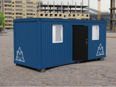 Блок-контейнер из сэндвич панелей БКС-02 распашонка (20 футов)