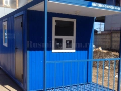 Блок-контейнер БК-42 для КПП с проходной (6 м)