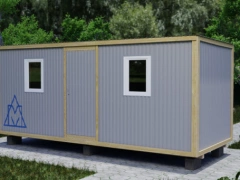Бытовка металлическая БМ-02 распашная (6 м)