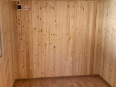 Бытовка садовая распашная с вагонкой БД-02