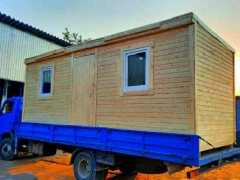 Бытовка распашонка БД-05 с ПВХ окнами