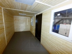 Модульный штаб строительства МЗ-15 из двух контейнеров