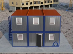 Двухэтажное модульное здание МЗ-41 из 6-ти блок контейнеров