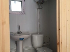 Сантехнический блок-контейнер СТ-02 (туалет и душ)