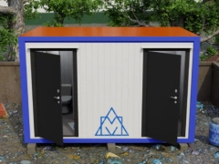 Автономный сантехнический модуль СТ-28 (сэндвич-панели)